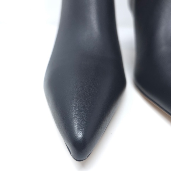 Lauren Ralph Lauren Leannah Black Nappa Leather Boots - Picture 9 of 12